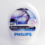Автолампы H7 (12-55) BLUE VISION (2шт+2шт W5W) 12V PHILIPS 12972bvusm