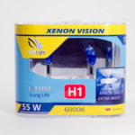 Лампа H1 ClearLight 12V 55W Xenon Vision (2 шт.) 6000K