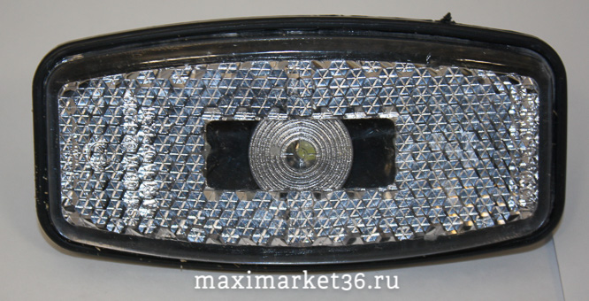 Фонарь маркерный универсальный БЕЛЫЙ 12/24В( ГФ-07 74.3731)L=50 LED (КАМАЗ ГАЗель Паз груз а/м