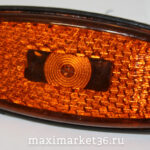 Фонарь маркерный универсальный ЖЁЛТЫЙ 12/24В ( ГФ-07.01 74.3731) L=50 LED КАМАЗ ГАЗель Паз Грузовик