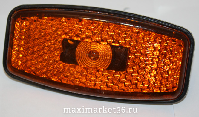 Фонарь маркерный универсальный ЖЁЛТЫЙ 12/24В ( ГФ-07.01 74.3731) L=50 LED КАМАЗ ГАЗель Паз Грузовик