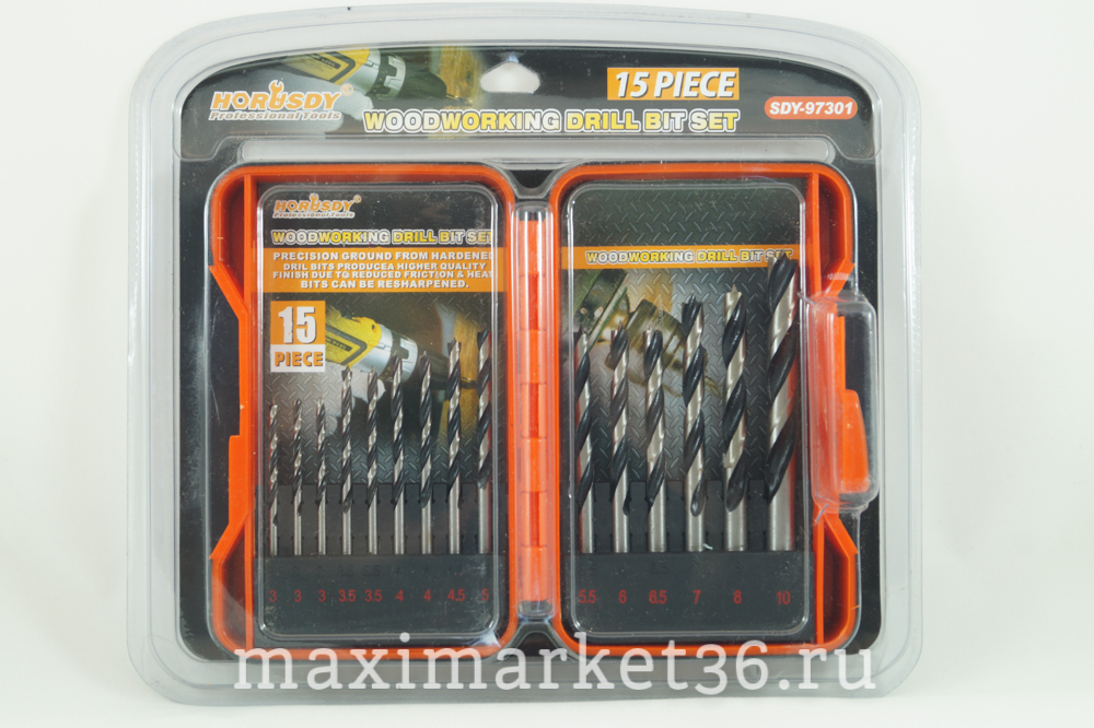Набор свёрл в кейсе (97301) 2782