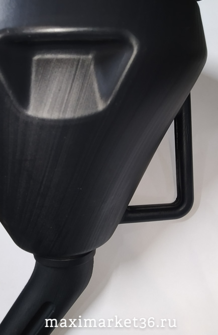 Воронка угловая чёрная с ручкой VU2 (типа СПАРТА большая) 19см