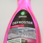 Антилёд "Defroster" GraSS 500мл (эффективно удаляет лёд и изморозь, работает до -50 град.) 170105