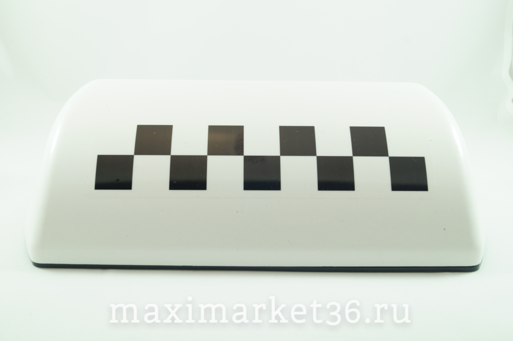 Знак «TAXI» большой 6 магнитов БЕЛЫЙ НА КРЫШУ DP-100