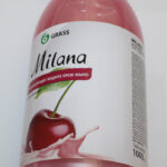 GRASS Средство для мытья кожи рук " Milana" спелая вишня с дозат. (флакон 1000мл)(жид. мыло)126401