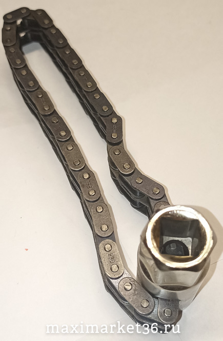 Съёмник масляного фильтра Цепной грузовой под вороток 44 IN-055 / -5119