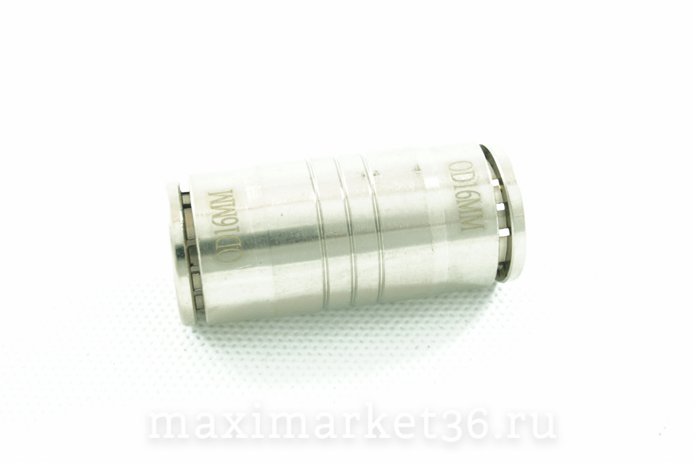 Фитинг МЕТАЛЛ.прямой трубки ПВХ 12 мм -2780 PR-0049 (MPUC12 00548)