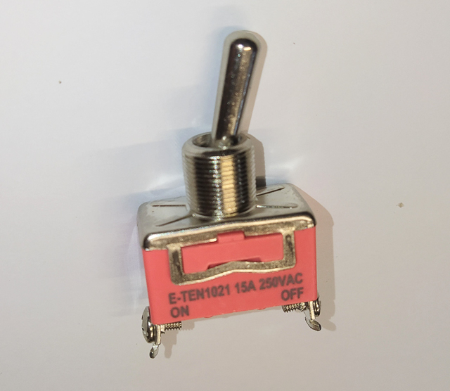 Выключатель металлический 2 положения 2 конт Китай -4332 4052