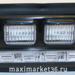 Фара диодная-ходов. огни 2 реж диодов с бегущ повт.LADA 4Х4 URBAN 8-30В БЕЛЫЕ Т (ПАРА-КОМПЛ) 066-YW