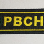 Брелок ткань вышивка "РВСН РФ"/ПОСЛЕ НАС ТИШИНА