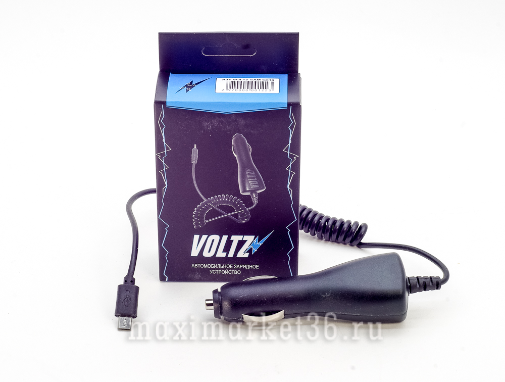 АЗУ(со штекера прикур.на micro USB) Samsung G810 micro USB VOLTZ 1223