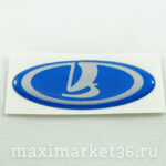 Орнамент руля Калина большой (синий)