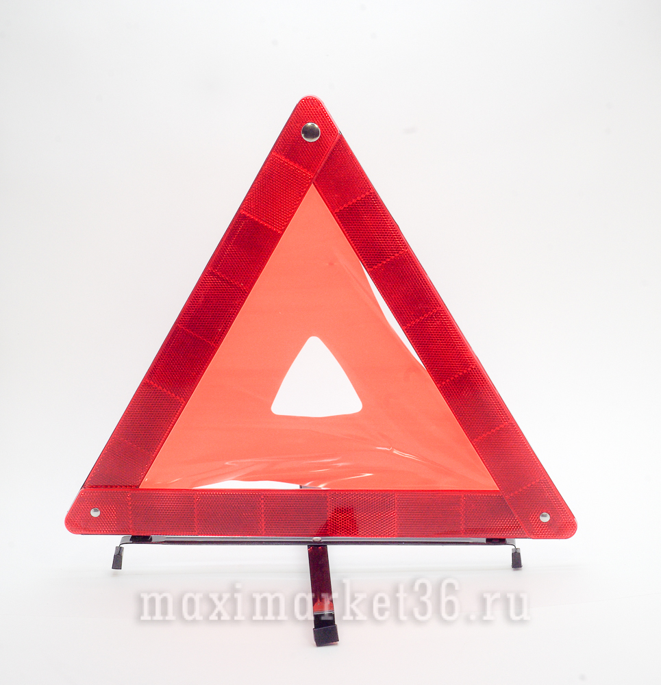 Знак аварийной остановки СРЕДНИЙ в металлическом корпусе с отражателем 006 MAAS Тех