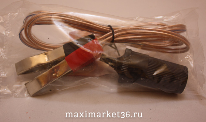 Удлинитель-переходник "крокодил-гнездо" до 5А 2х0,75х1.5 м (блистер) "Автоэлектрорник/REXANT PR-0737