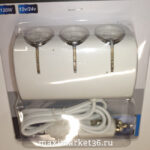 Разветвитель прикуривателя 1521 (-4895) OLESSON 12/24V 3 гнезда 5В 800Ма (провод)