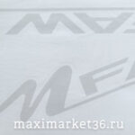 Наклейка боковая "FAW" 40х40 цвет серебро на угол окна груз. машины ПАРА 83568(08975)