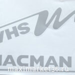 Наклейка боковая "SHACMAN" 40х40 цвет серебро на угол окна груз. машины ПАРА 83636(08983)