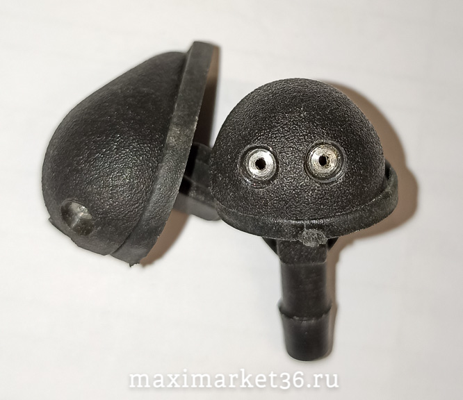 Жиклер омывателя Нива Шевроле (под завод) лобового стекла (капля) защёлка