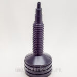 Воронка(лейка) ГОФРИРОВАННАЯ цельная (D=10см, нос 24см), VG1