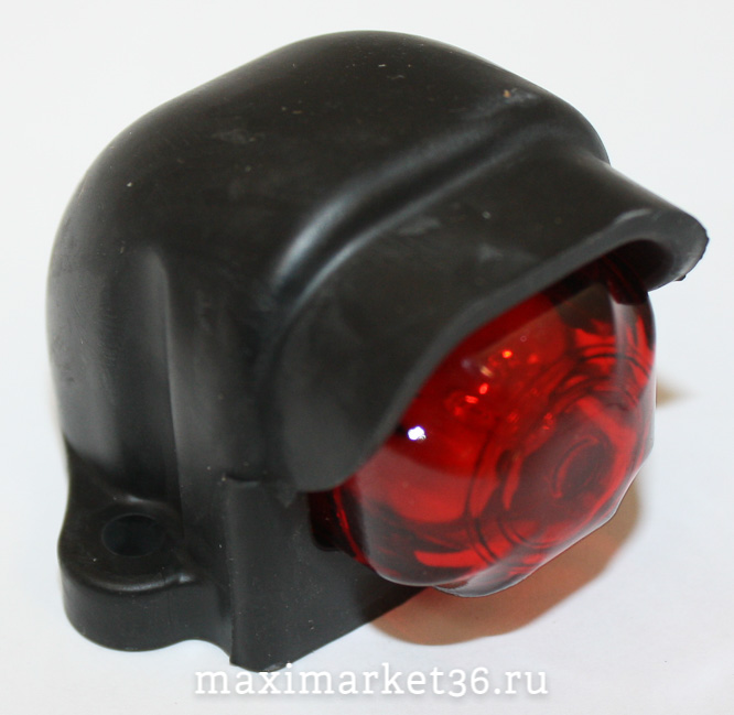 Фонарь габаритн.(ФПГ-24 LED) КРАСНЫЙ светодиодный (ПОСАДОЧНОЕ А/ПОЕЗДА) аналог ОГ-24 /8