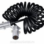 Кабель электрический эластомер 7.5м металлический 7-пиновый чёрный PR-1281 (611070Мар)