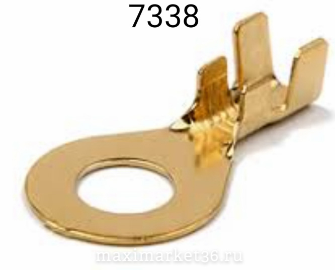 Клемма проводки d=6мм латунь REXANT (резаная)