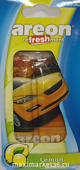 Ароматизатор AREON GEL поштучно ЛИМОН