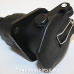 Разъём кабеля  ABS 15 полосный розетка с крышкой (прицепное устройство) -3833  DA-02228