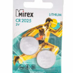 Батарейка CR2025 MIREX Lithium/4шт   4041