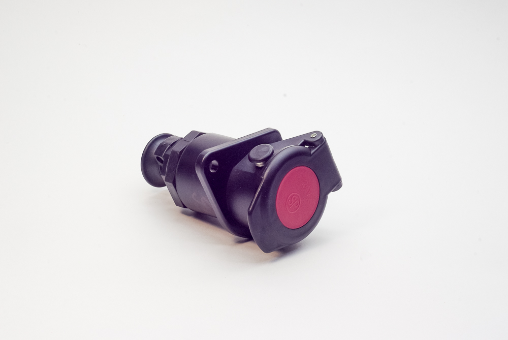 Разъём кабеля ABS 7 полосный розетка с крышкой -3835 502821C DA-01870 прицепн