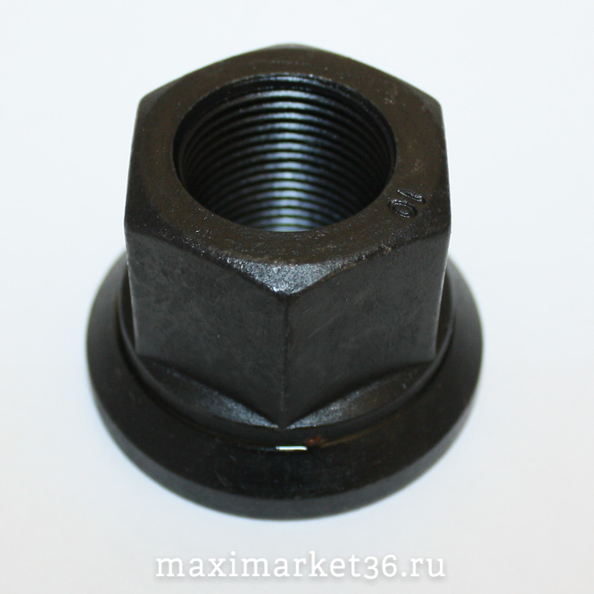 Гайка колёсная (евро) М22х1,5 H32 с вращающейся шайбой чёрная -2918 00958