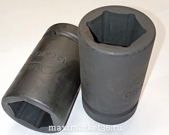 Головка ударная 30мм 1" 6гр под гайковёрт Эврика 95301