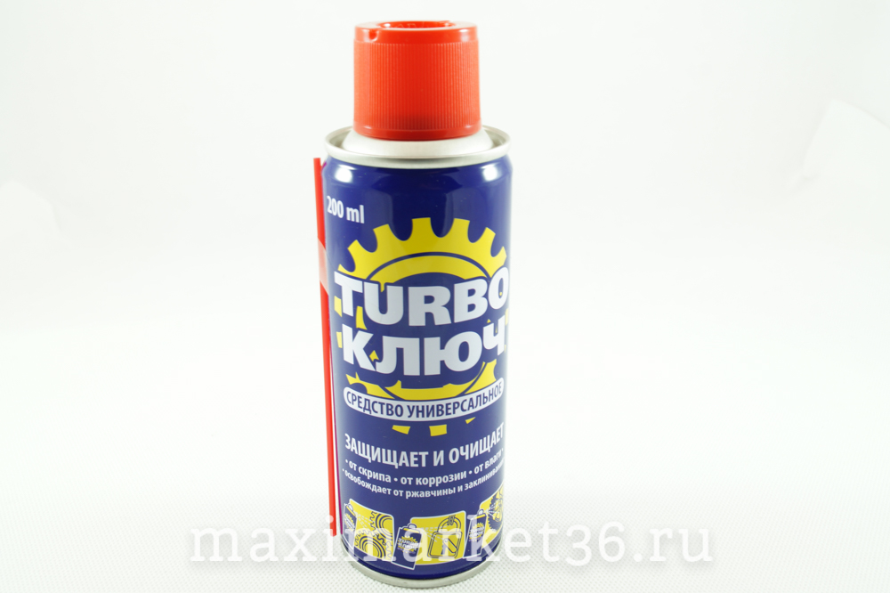 Смазка универсальная ключ "Турбо" 200мл/24шт