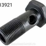 Штуцер-болт М14 х1,5 (1 отверстие) H=30мм чёрный PR-0860