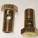 Штуцер-болт М16 х1,5 (1 отверстие)  PR-0723