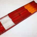 Рассеиватель заднего фонаря(U0013.3716-10)(ан 0254)UNIVERSAL(MERSEDES 5 болт)