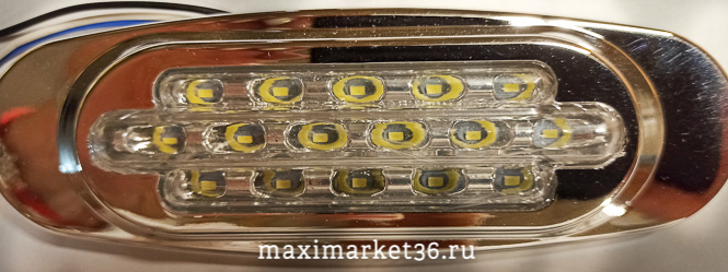 Фонарь маркерный универсальный BD-7073 24V БЕЛЫЙ(3провода)/2шт