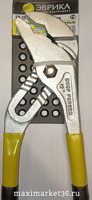 Клещи переставные 300мм универс хромированный Эврика ER-12130