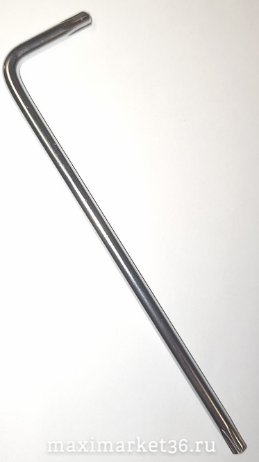 Ключ TORX(звёзд) T20 Г-образный удлиненный Эврика ER-76620L