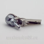 Насадка насоса метал.  ХРОМ СУПЕРПОДКАЧКА клипса 6мм )-2189 -2047 ---0704 ---0191  DA-01636