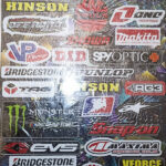 Наклейка - мелкие картинки на листе 25х35см "HINSON" 80901 (8697)