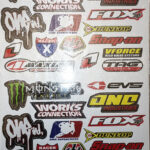 Наклейка - мелкие картинки на листе 25х35см "MAXIMA" 73262 (7911)