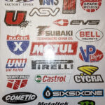 Наклейка - мелкие картинки на листе 25х35см "MOTEREX" 73279 (7912)