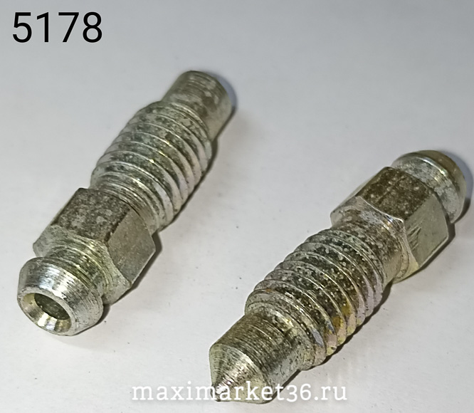 Штуцер прокачки тормозов М8 удлинённый на Москвич,ГАЗ