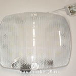 Плафон подсветки салона диодный 12-24V универсаль. накладной с выкл.EC-06.02 LED 4506 /2шт/CXD-007