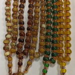 Амулет-чётки золото крупные