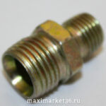 Соединитель-переходник 22-14 латунь. с резьбы на резьбу (наружняя резьба) PR-0857