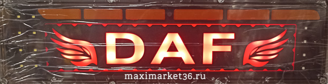 Фонарь задн LED универсаль. с логотипом DAF ПАРА W0060