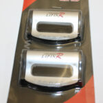 Фиксатор ремня безоп.зажим в блистере СЕРЕБРО DP-143